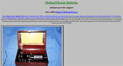 Desktop Screenshot of medical-electric-battery.com